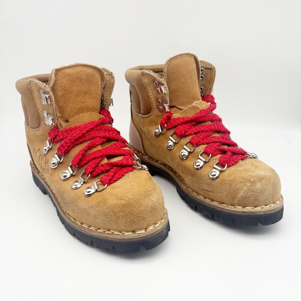 Kinney Shoes Vintage Colorado Brown Suede Italian Hiking Boots Size 5